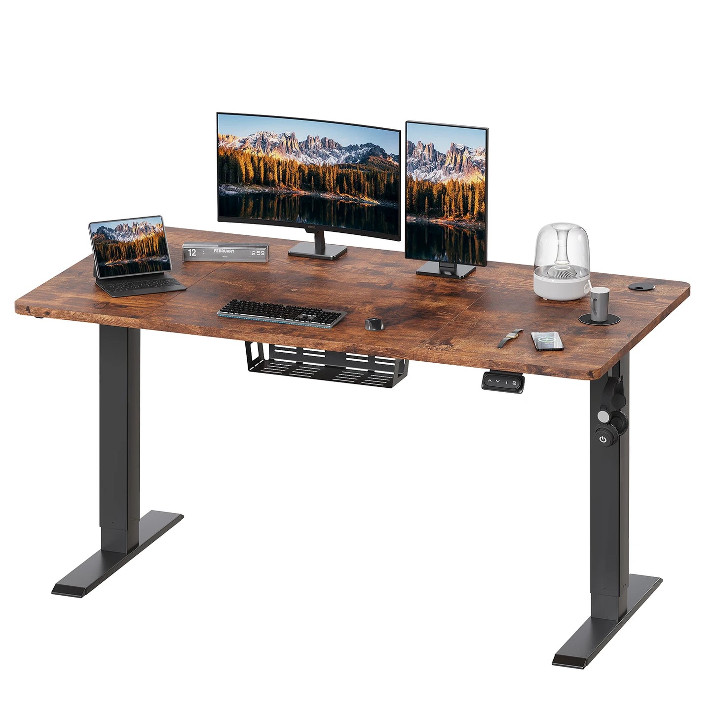Bureau assis debout 140x60