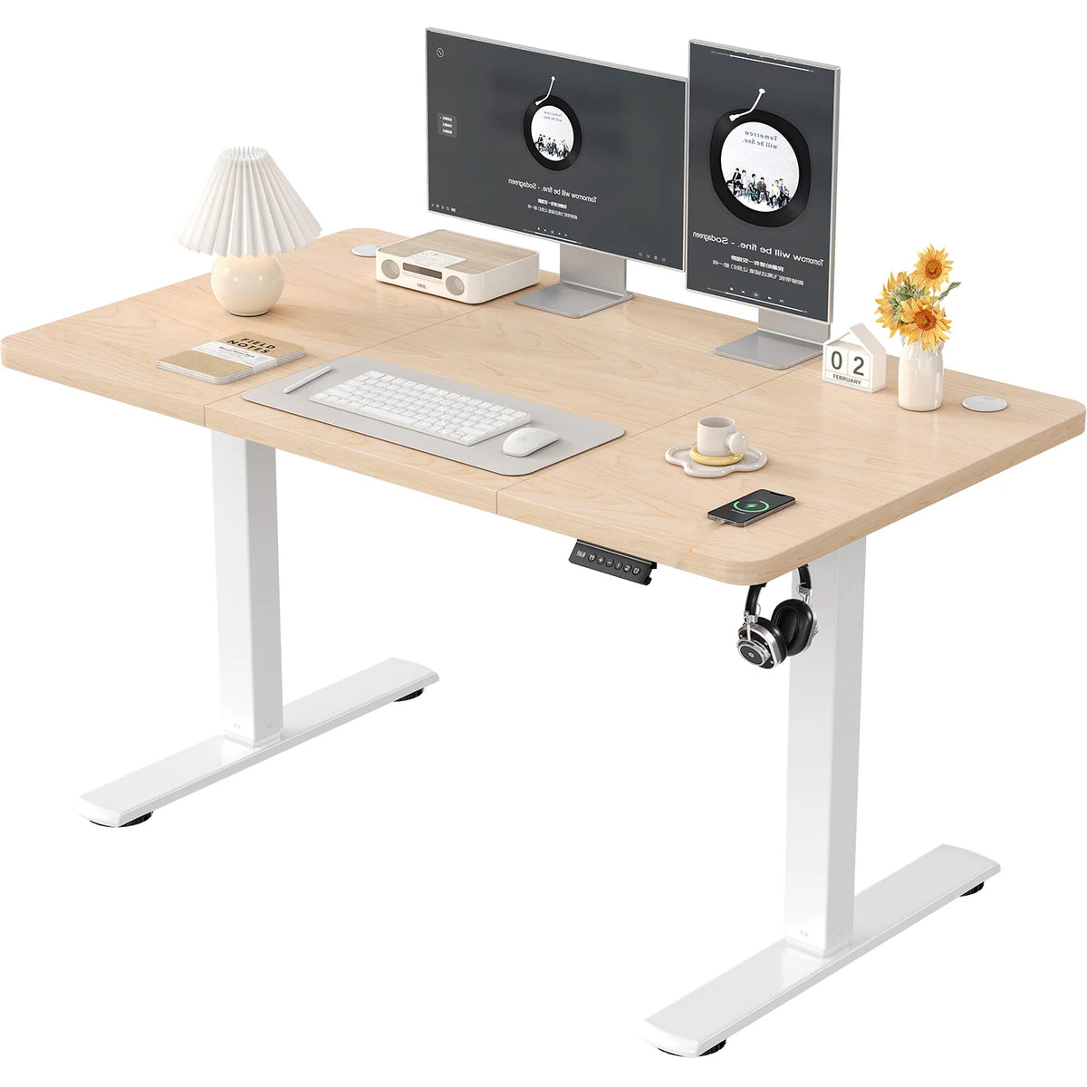 Bureau assis debout 120x60