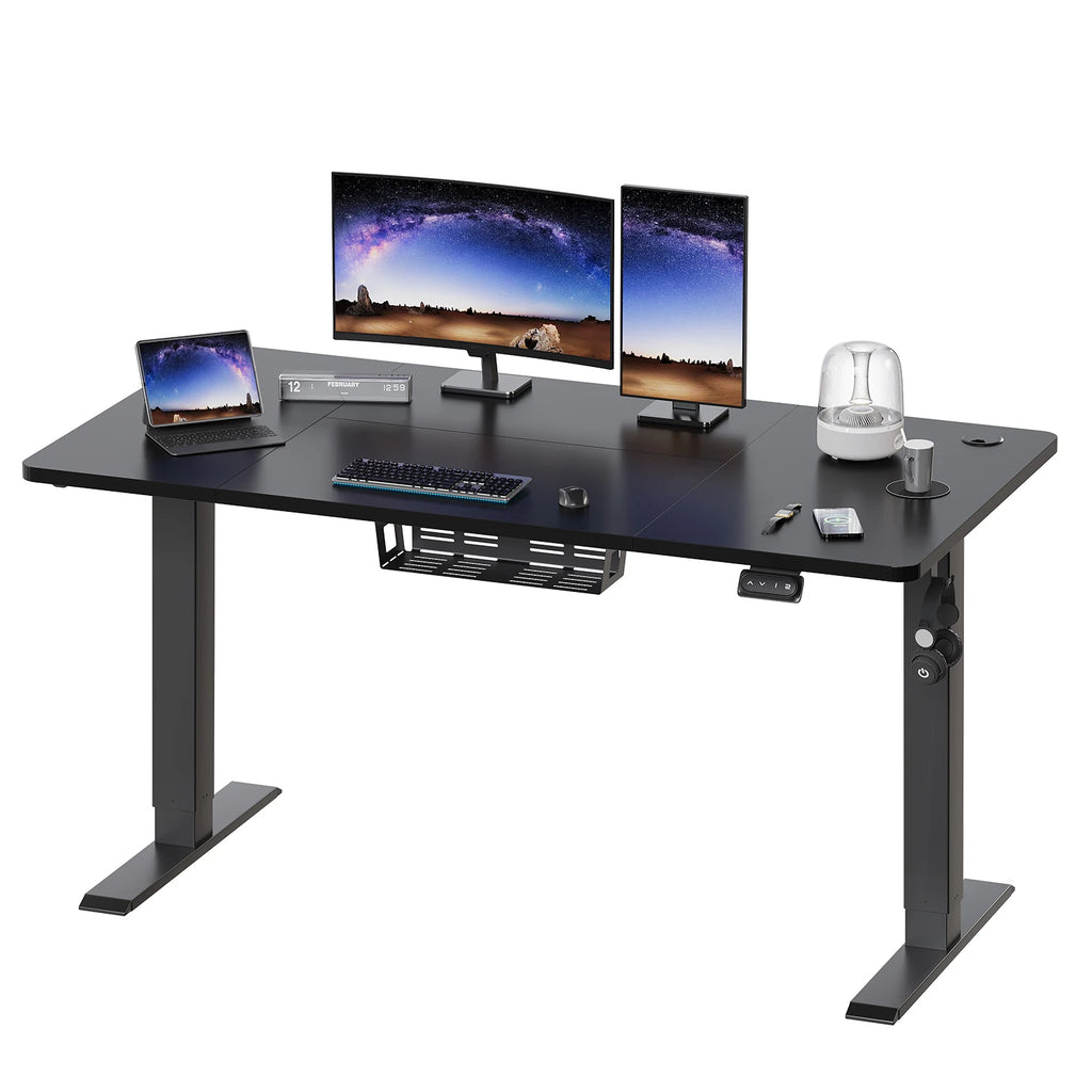 Bureau assis debout 140x60