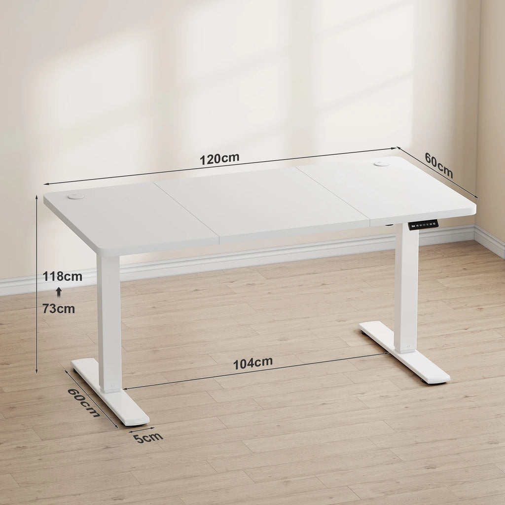 Bureau assis debout 120x60