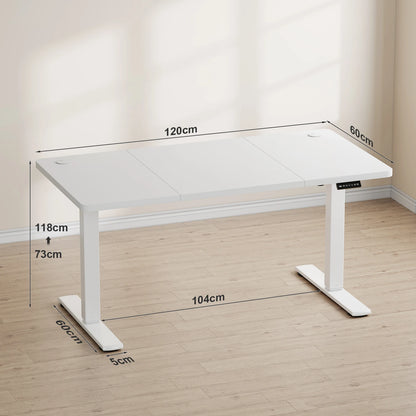 Bureau assis debout 120x60