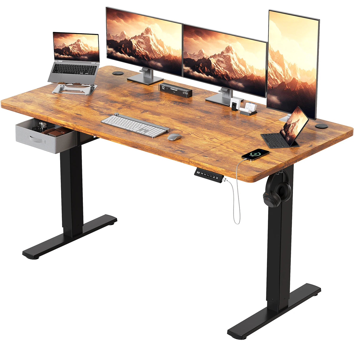 Bureau assis debout
