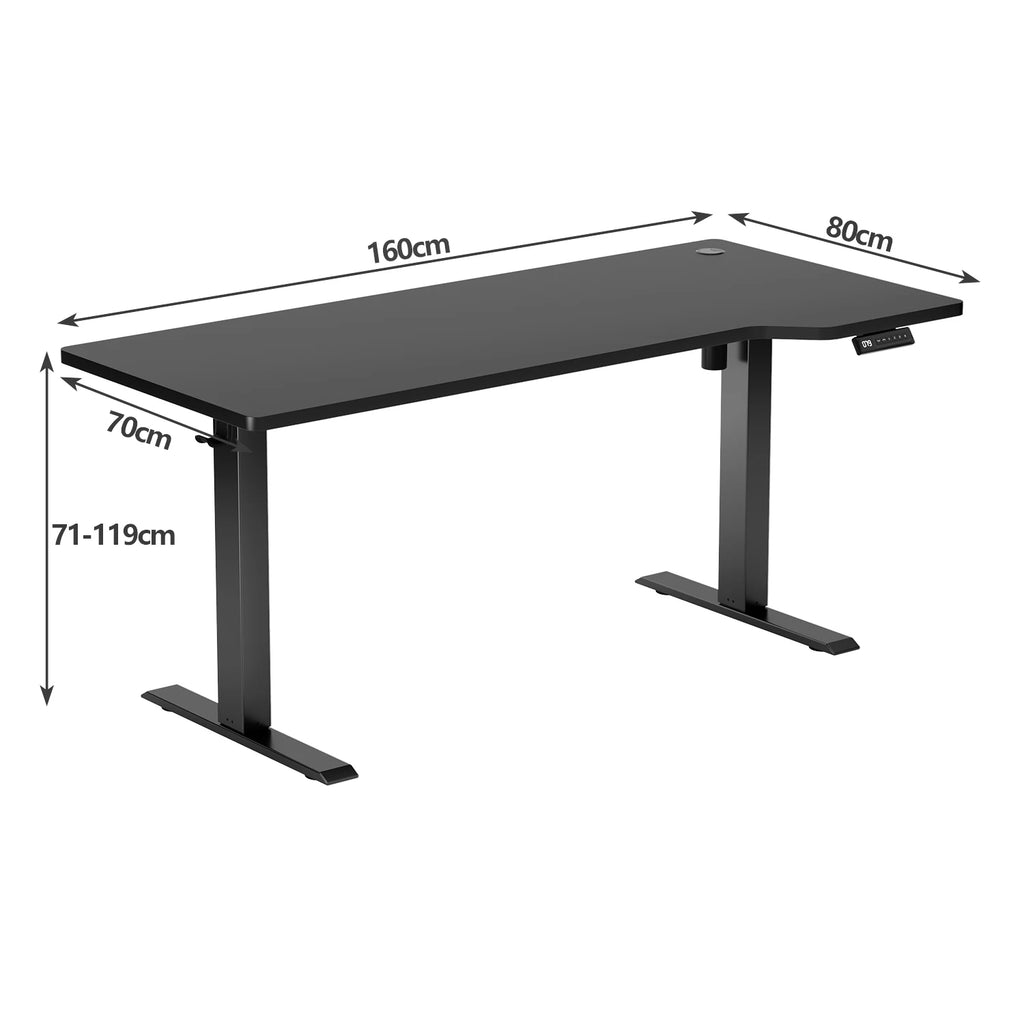 Bureau d'angle assis debout