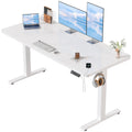 Bureau assis debout Blanc