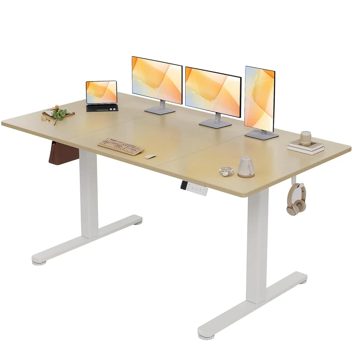 Bureau assis debout 140x70