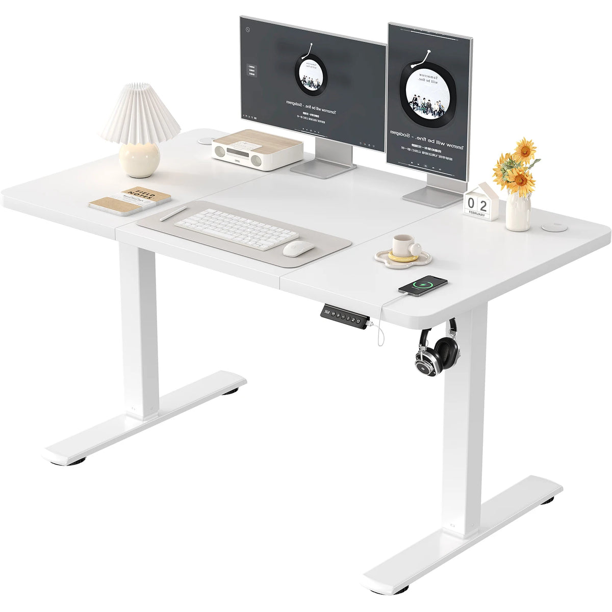 Bureau assis debout 120x60