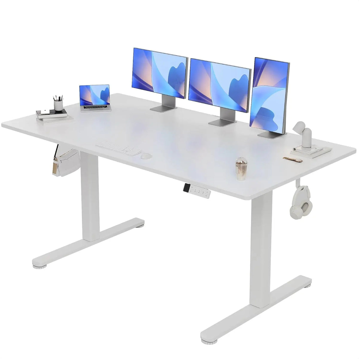 Bureau assis debout 140x70