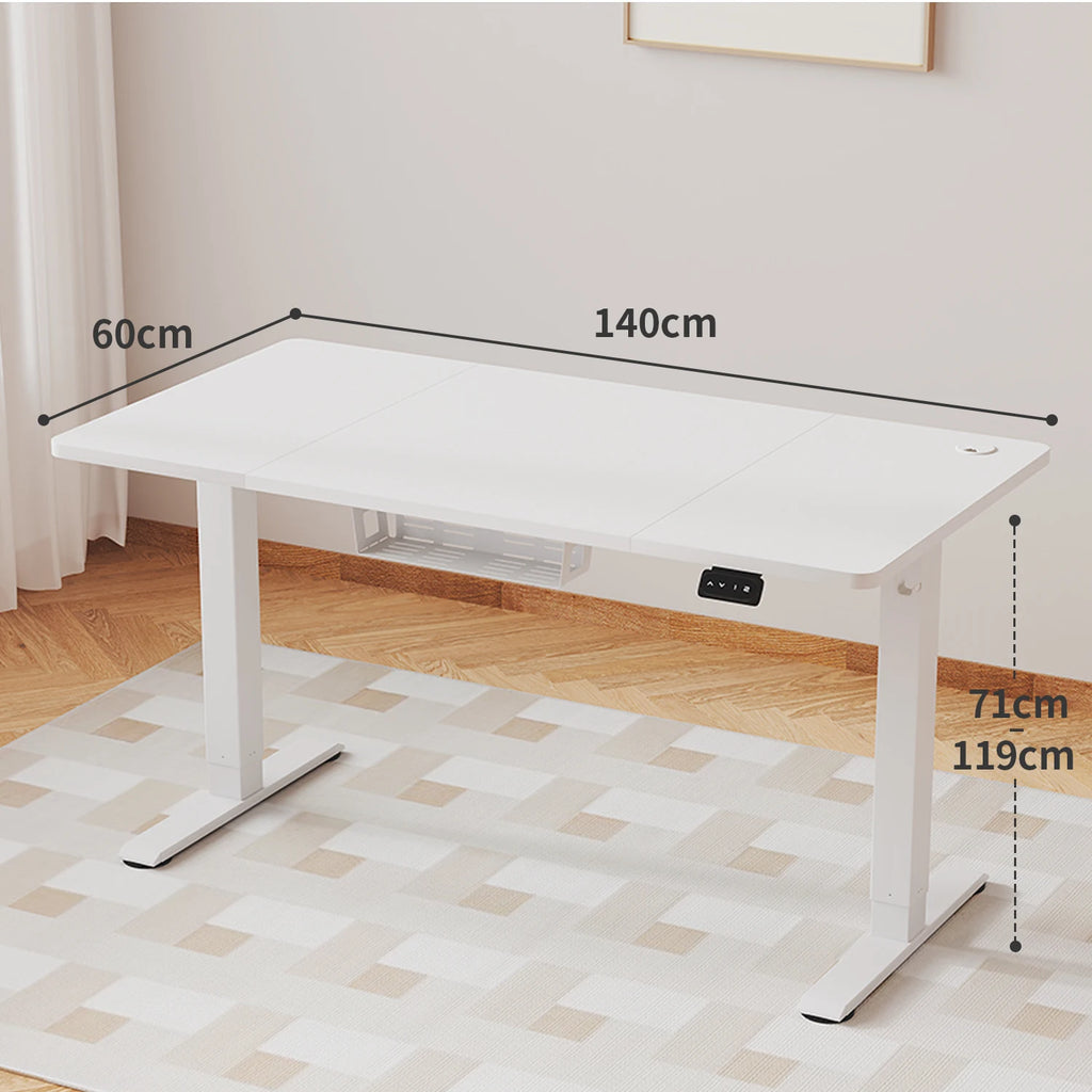 Bureau assis debout 140x60