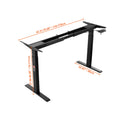 Cadre Bureau assis debout double moteur